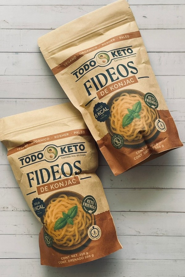 Fideos Konjac 